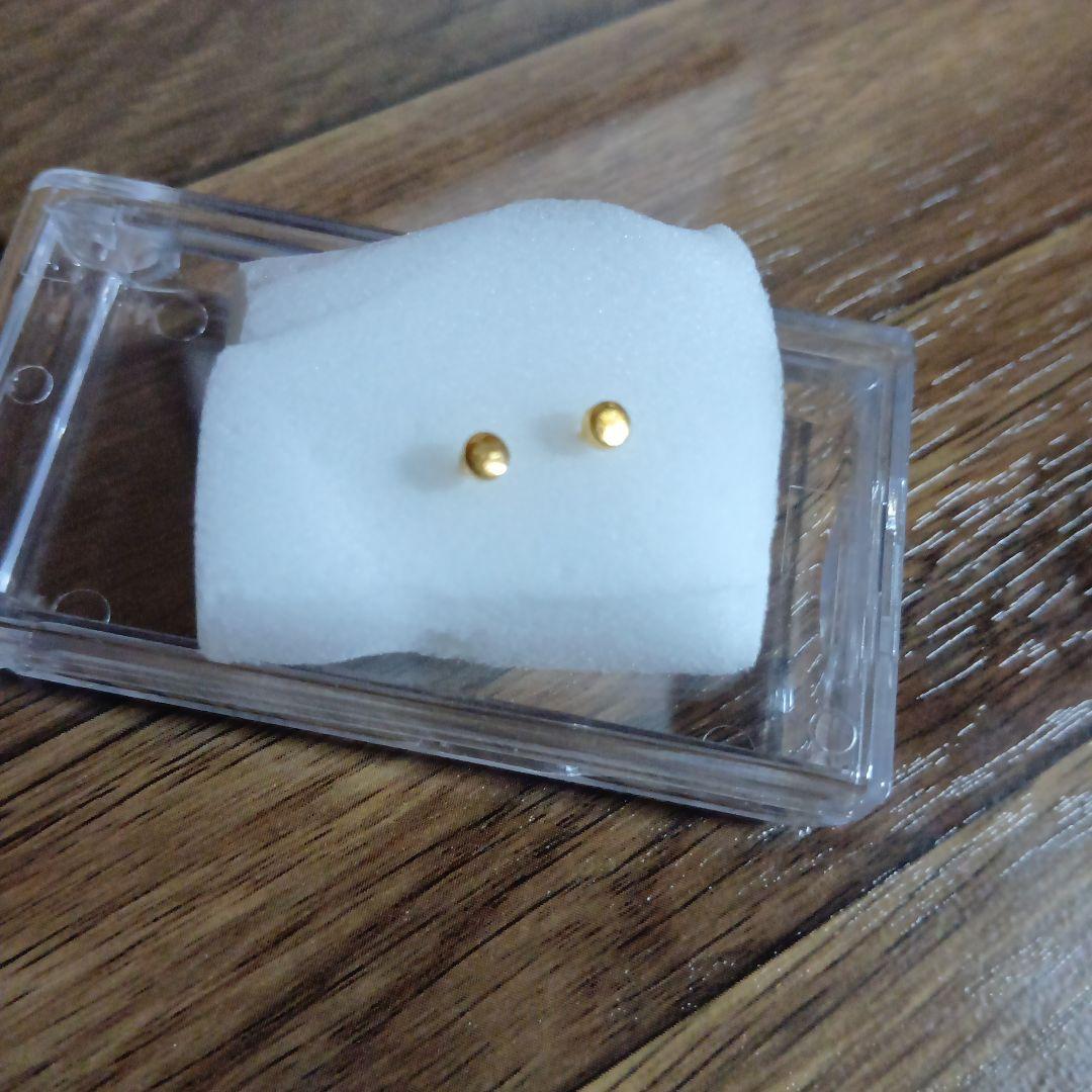 BONANZA２２金丸形ピアスペア