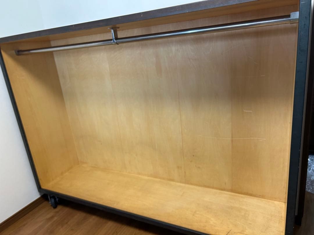 キャスター付　ヴィンテージ大型ハンガーラック