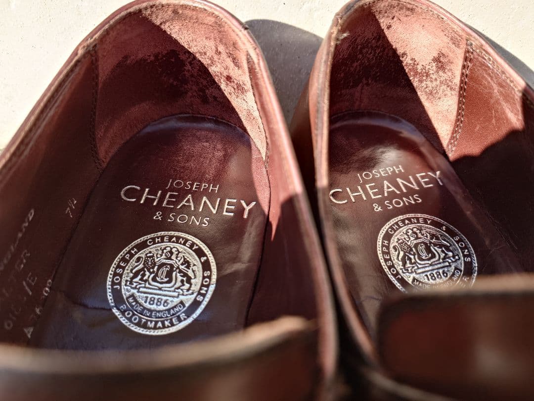 Cheaney Walter UK7.5 チーニー シングルモンクストラップ