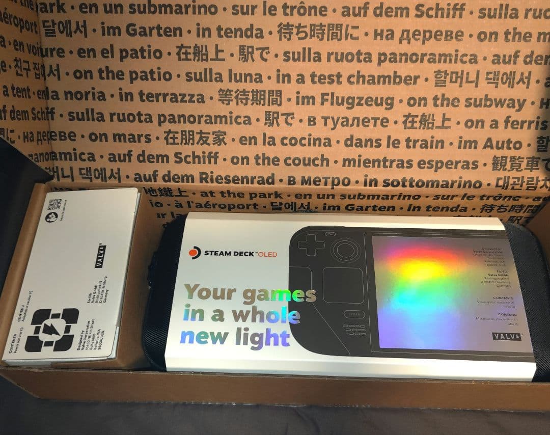 Steam Deck 512GB OLED Value純正ステーション付き