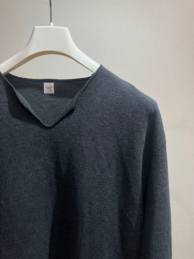 blurhms ブラームス キーネック オーバー サーマル カットソー