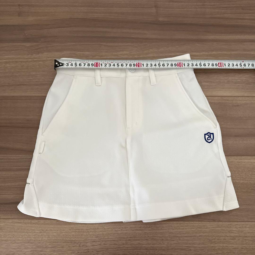 新品同様✨PEARLY GATES パーリーゲイツ ゴルフスカート ホワイト