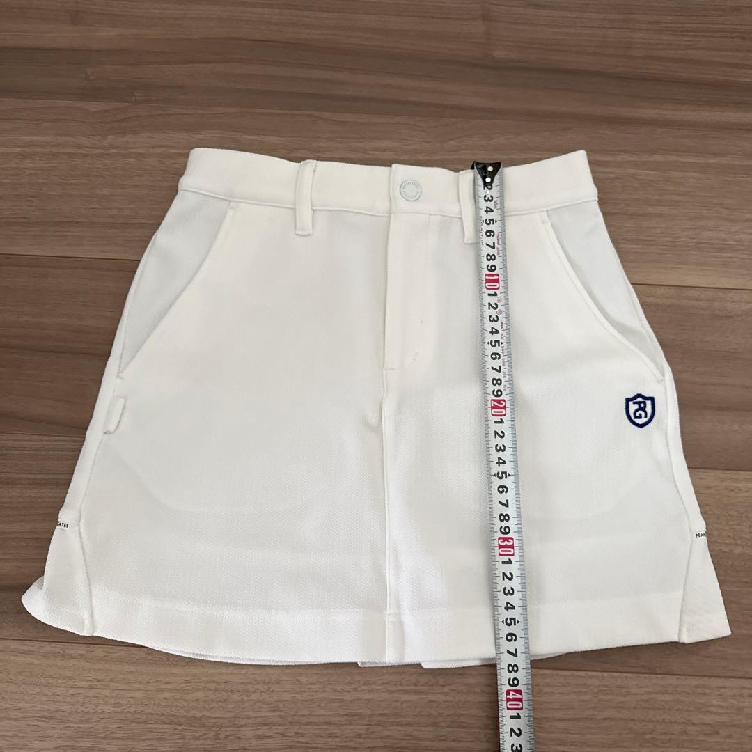 新品同様✨PEARLY GATES パーリーゲイツ ゴルフスカート ホワイト