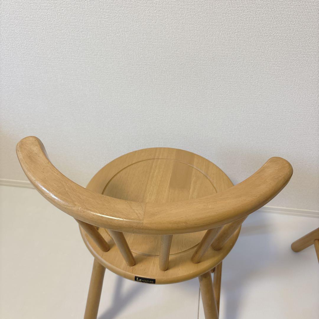 小泉産業 ウィンザーチェア ダイニングチェア アンティーク コイズミ レトロ