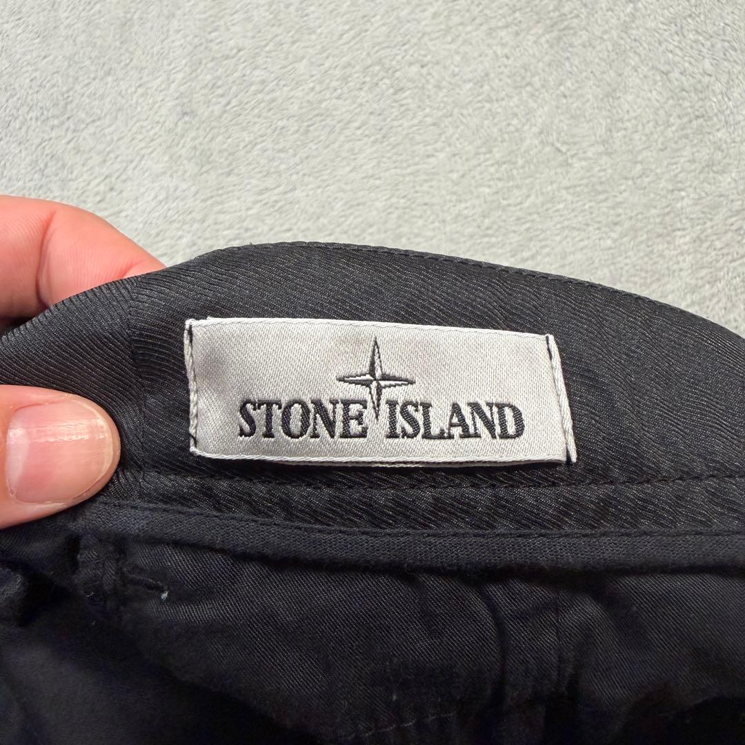 ストーンアイランド　29サイズ　カーゴパンツ　ブラック 761530419
