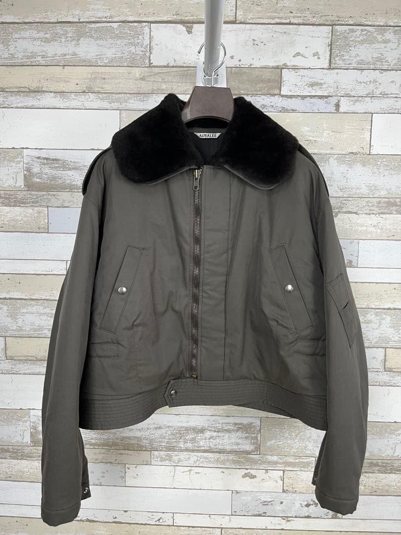 AURALEE / FLIGHT BLOUSON ブルゾン　SIZE:3