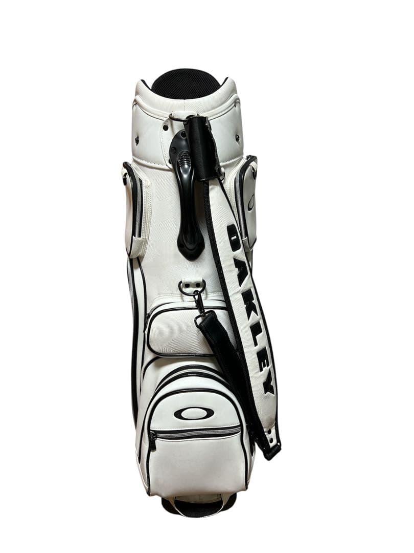 美品 オークリー　キャディバッグ　スカル　カート型