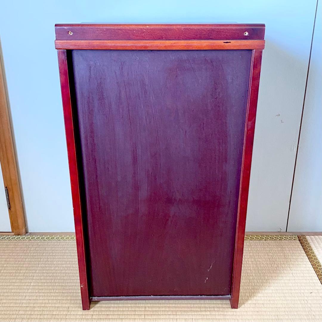 オールドカリモク/karimoku /5段チェスト/ワインローズ/引き出し/家具