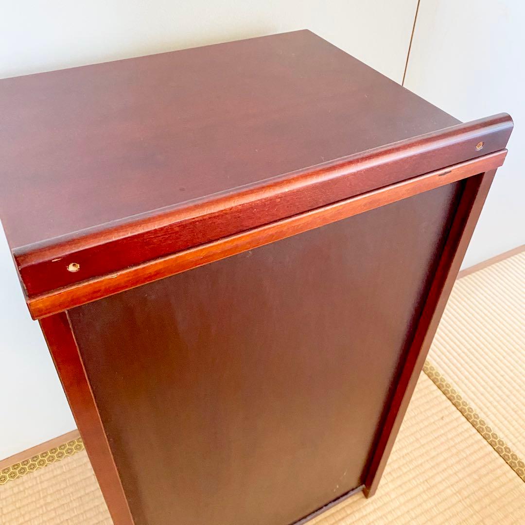 オールドカリモク/karimoku /5段チェスト/ワインローズ/引き出し/家具