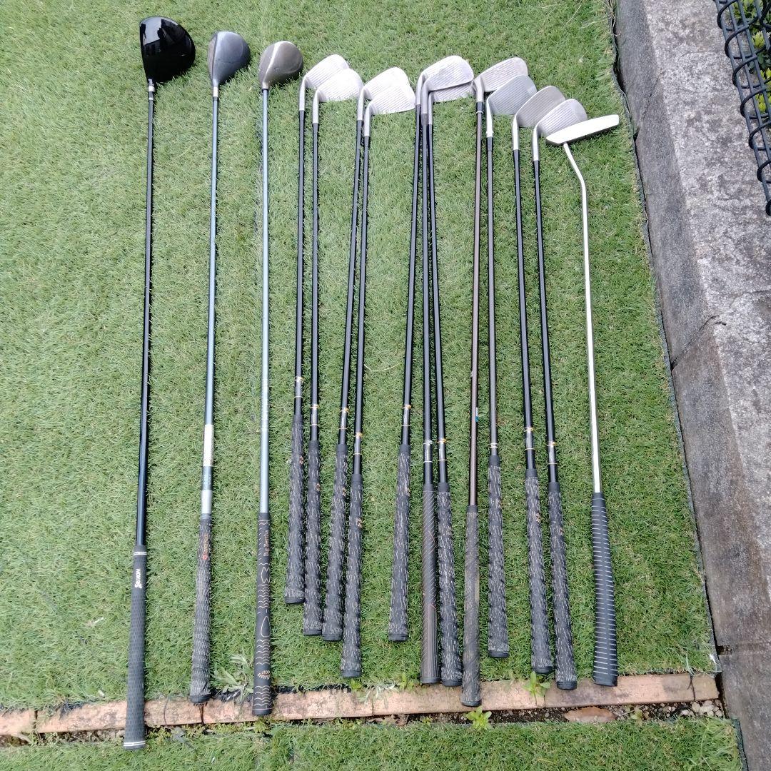 メンズゴルフ　一式セット　バック付き