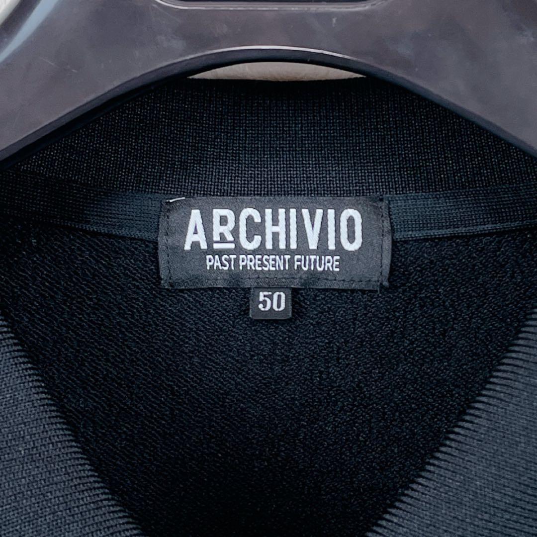 【新品未使用 アルチビオ】メンズ 機能素材コンパクト裏毛ポロ50号