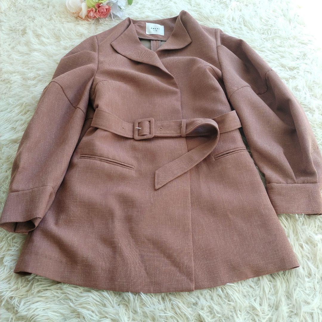 美品　Ameri　アメリヴィンテージ　パフスリーブジャケット