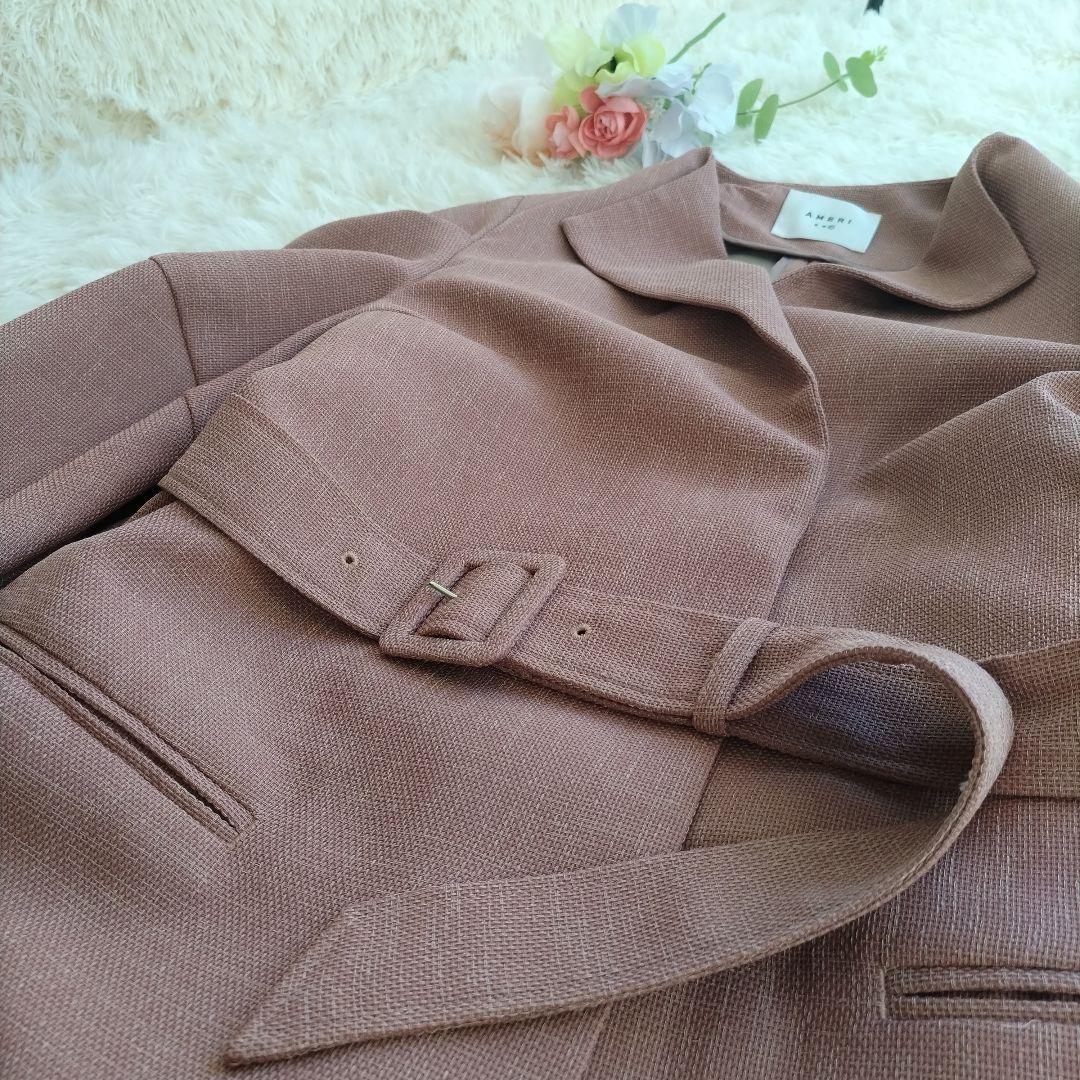 美品　Ameri　アメリヴィンテージ　パフスリーブジャケット