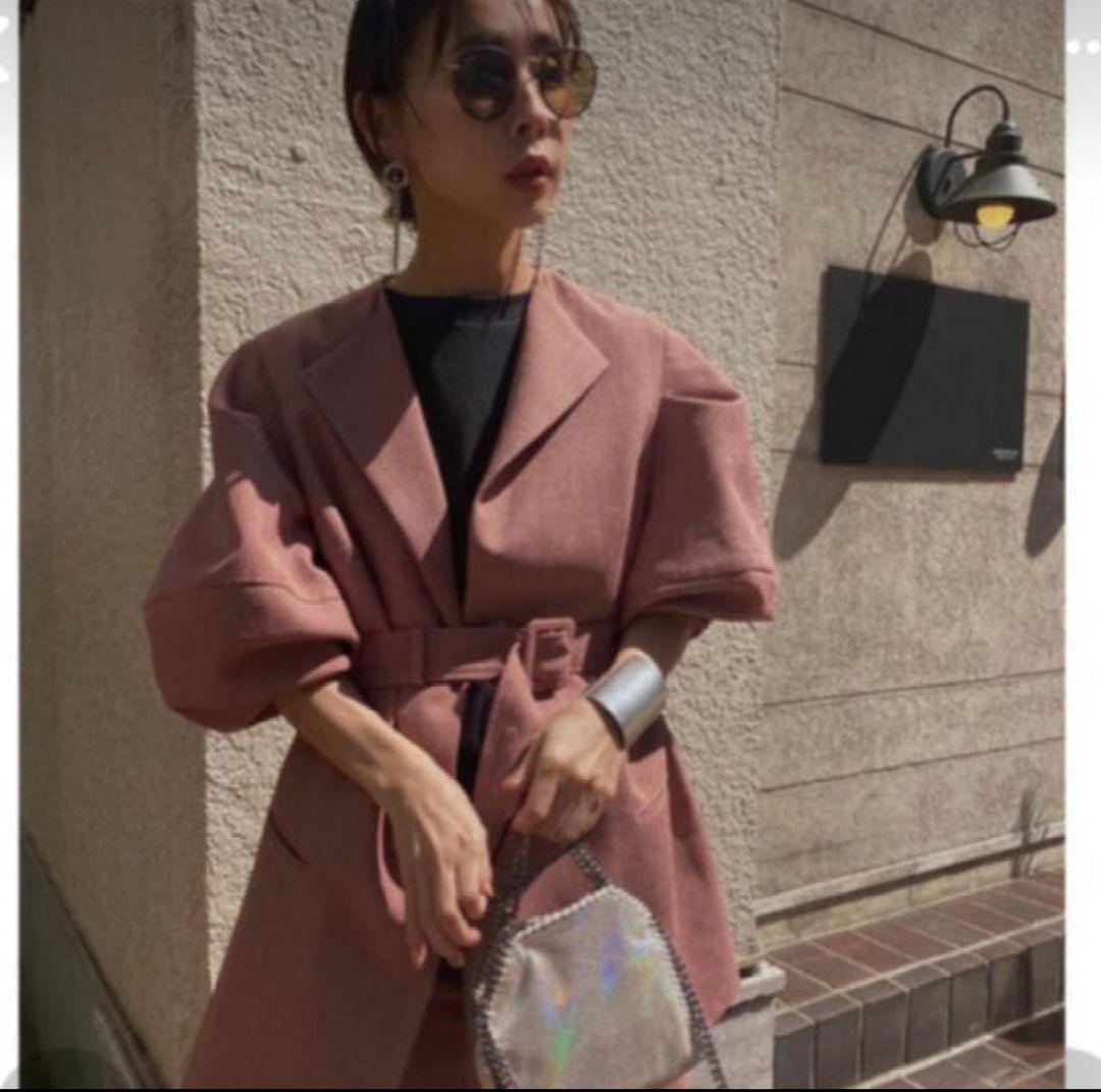 美品　Ameri　アメリヴィンテージ　パフスリーブジャケット