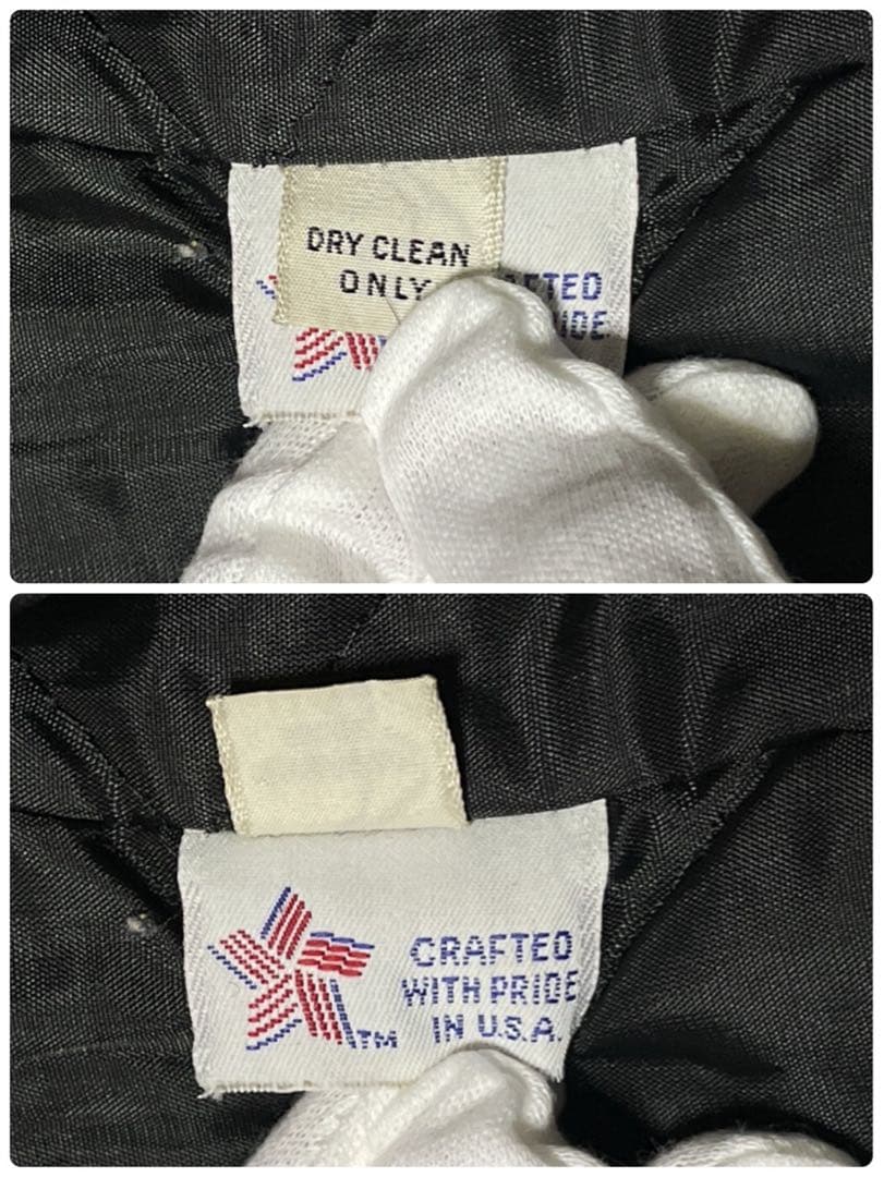 【USA製】SCHOOT Pコート メンズ ウール ブラック 740N