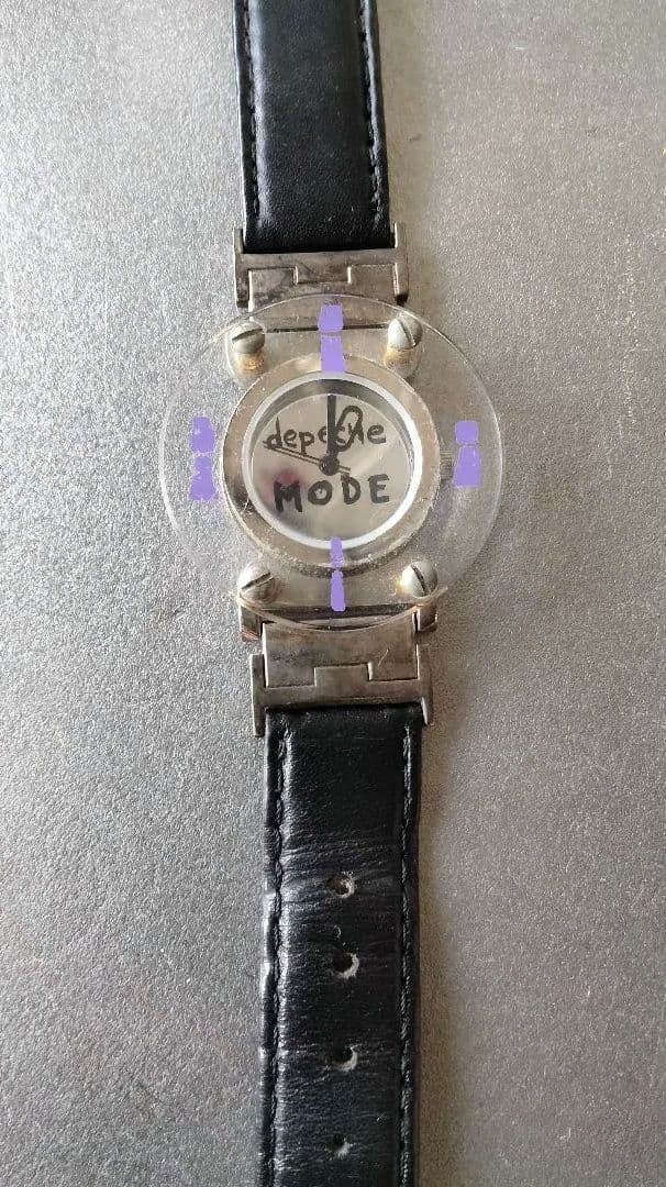 Depeche Mode　デペッシュモード 腕時計 レザー バンド