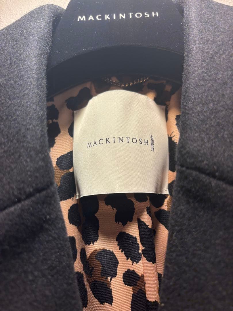 完売品HUMBIE ライトメルトン コクーン シルエット チェスター コート