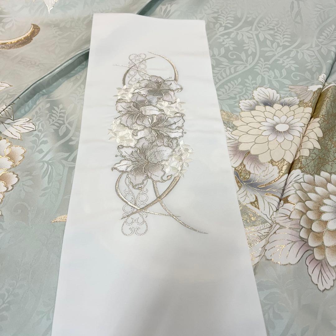 ■オーダー仕立て付き■新作■水色正絹振袖フルセット■振袖一式■成人式