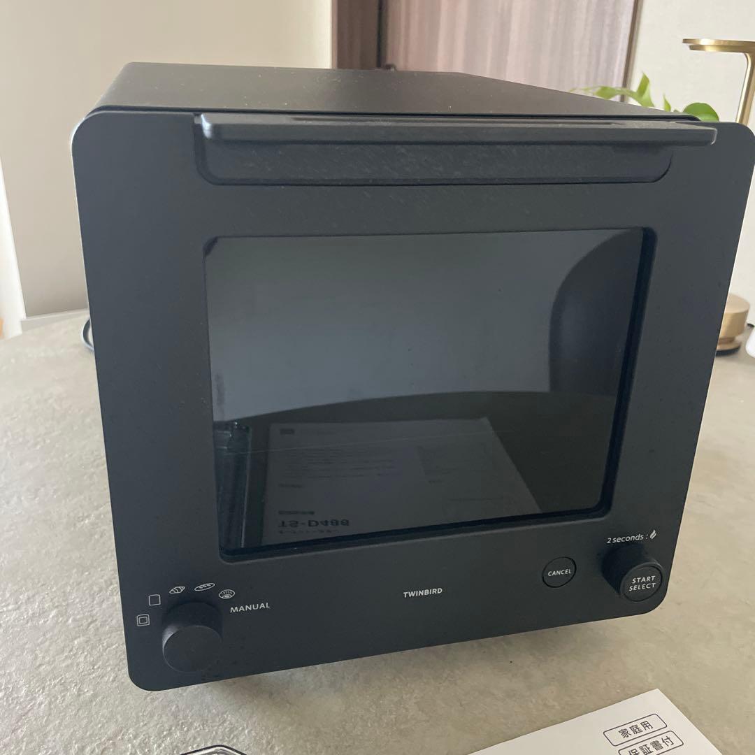 SALE価格1.5万→TWINBIRD トースター TS-D486ブラック
