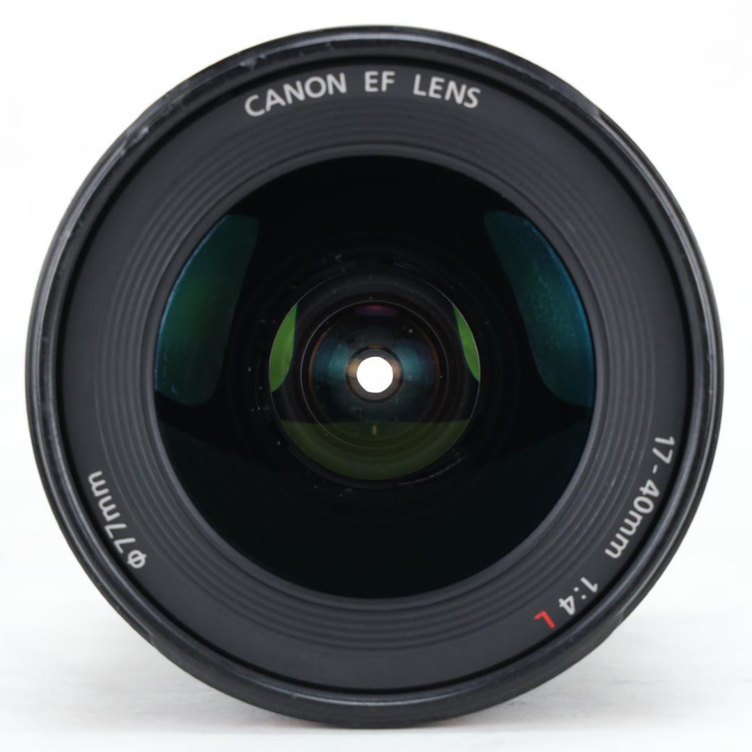 EF17-40mm F4L USM フード レンズケース UVフィルター付き