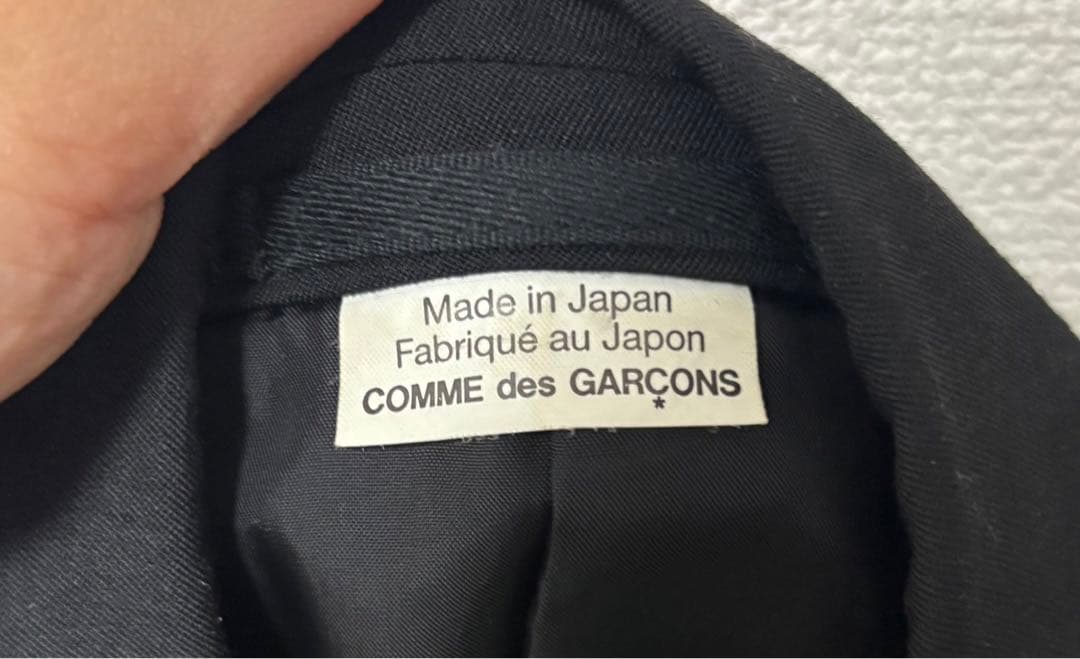 コムデギャルソンHOMME DEUX ブラックスーツ