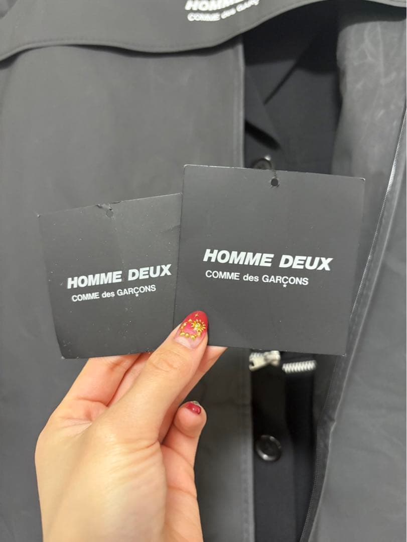 コムデギャルソンHOMME DEUX ブラックスーツ