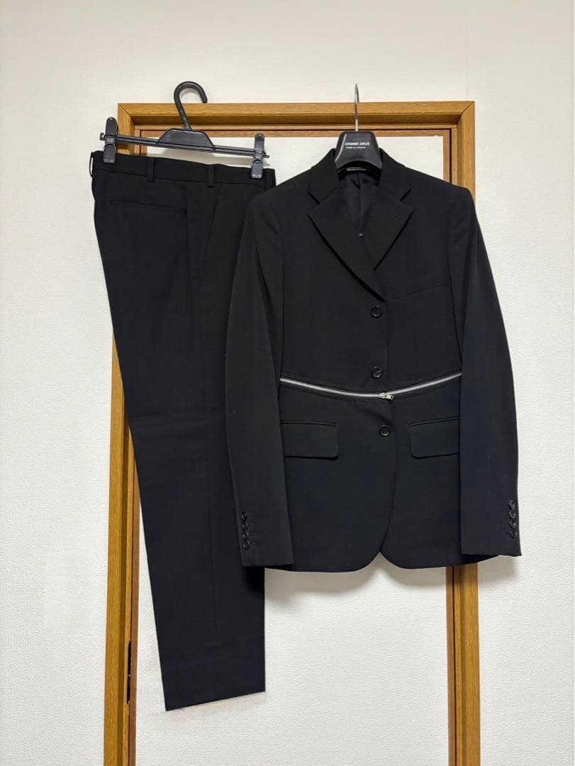 コムデギャルソンHOMME DEUX ブラックスーツ