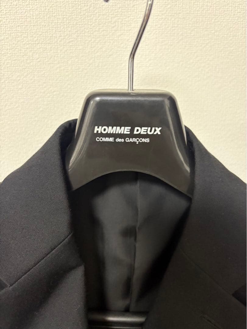 コムデギャルソンHOMME DEUX ブラックスーツ