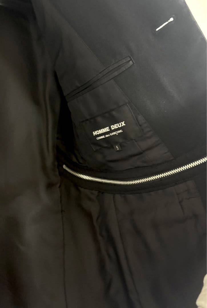 コムデギャルソンHOMME DEUX ブラックスーツ