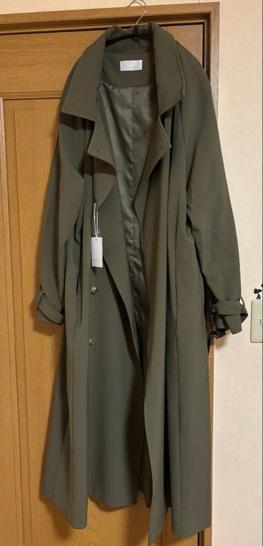 ACYM Stand collar long トレンチコート