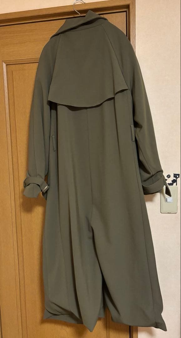 ACYM Stand collar long トレンチコート
