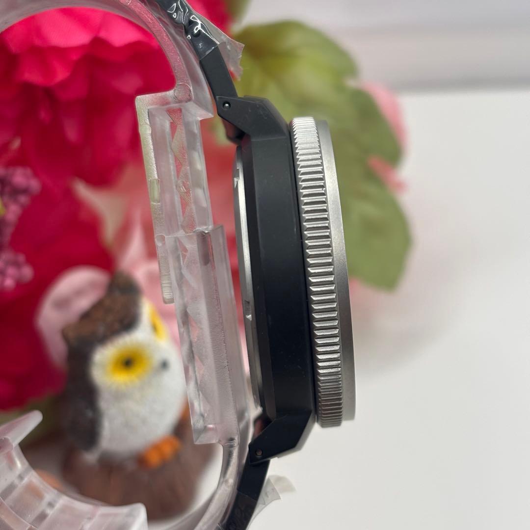 稼働品☆　ムーブメントインモーション　クロノグラフ　メンズ腕時計