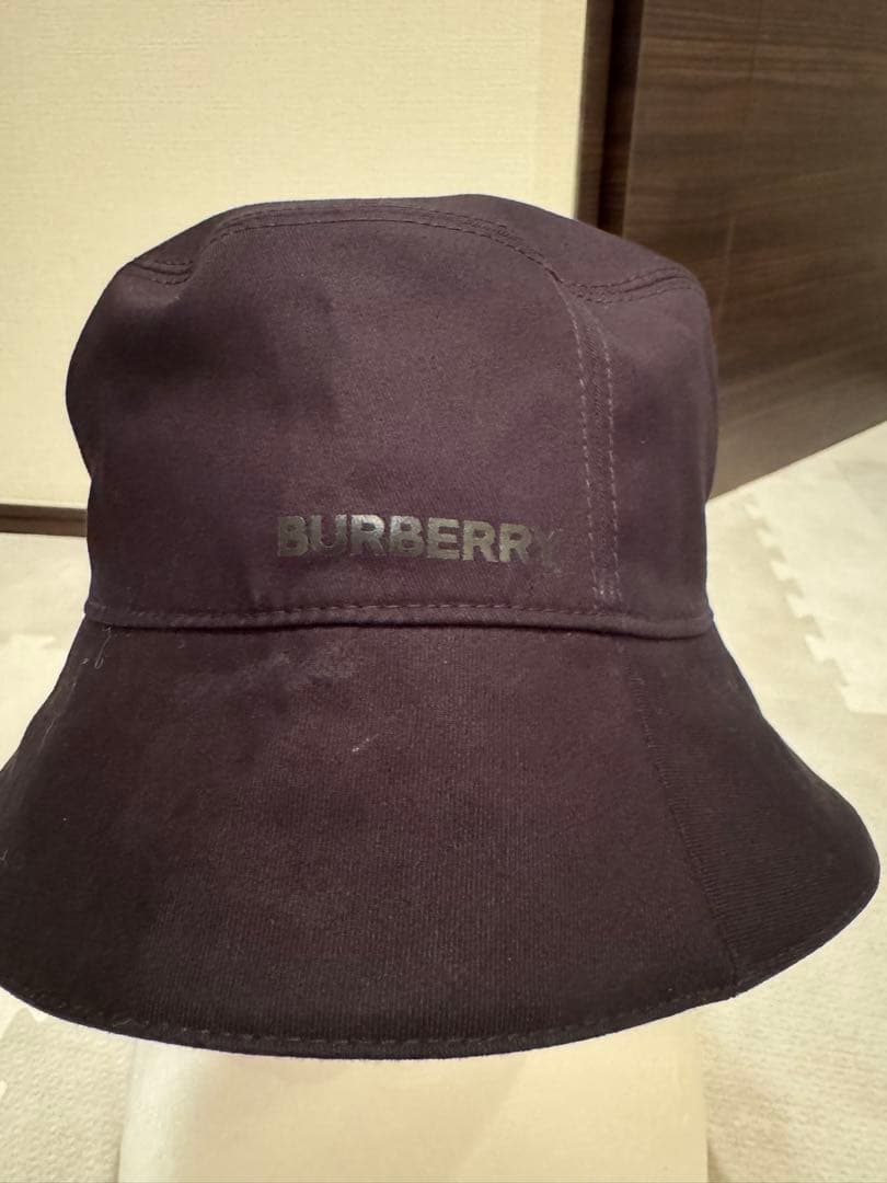 訳ありBURBERRYリバーシブルバケットハット