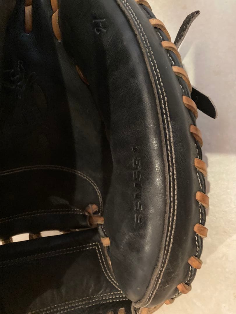 N*r様 SSK スーパーソフト　キャッチャーミット　一般軟式用　黒