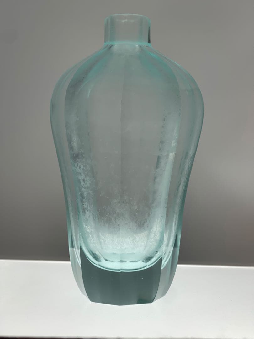 モーゼル アールデコ 八角形ベース アレキサンドライト 希少 チェコ製