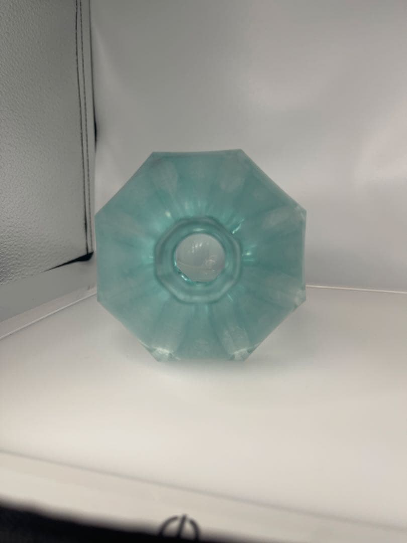 モーゼル アールデコ 八角形ベース アレキサンドライト 希少 チェコ製