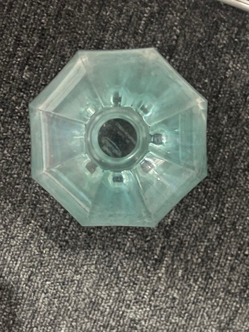 モーゼル アールデコ 八角形ベース アレキサンドライト 希少 チェコ製