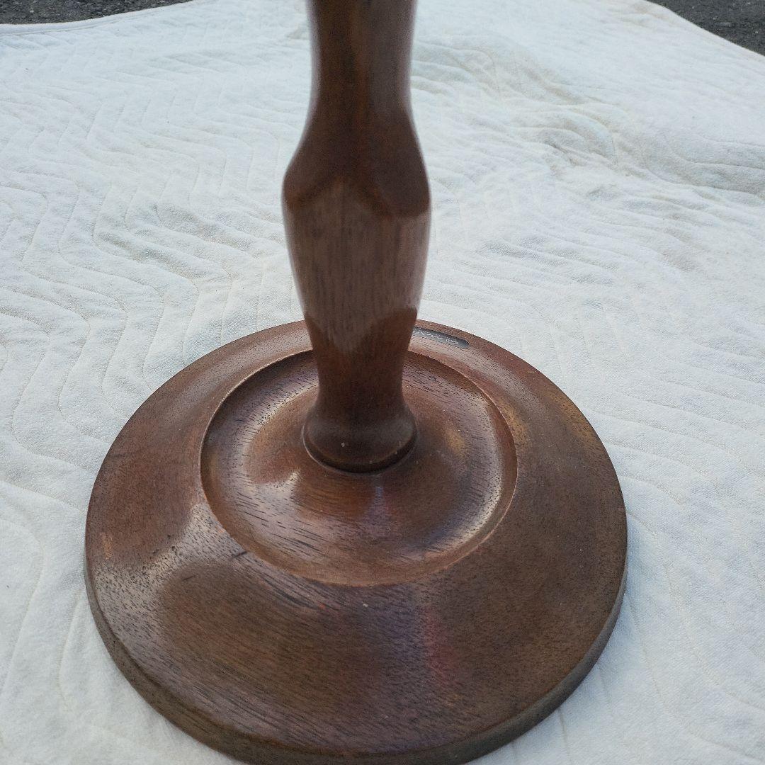 【アンティーク】オールド マルニ 木製スタンド式灰皿【マルニ木工】