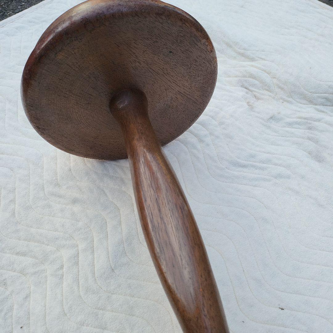 【アンティーク】オールド マルニ 木製スタンド式灰皿【マルニ木工】