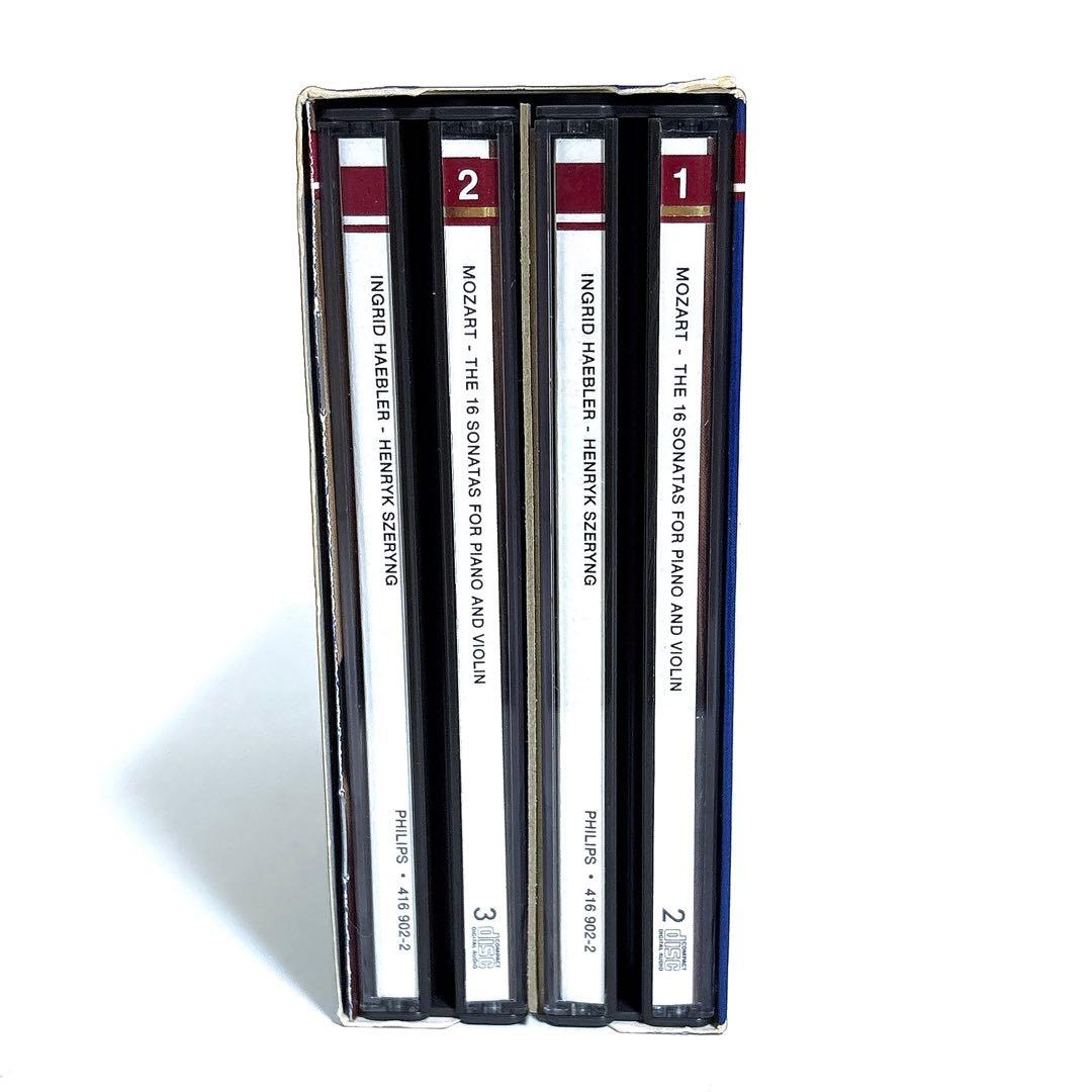 PHILIPS シェリング&ヘブラー モーツァルト ヴァイオリン・ソナタ集