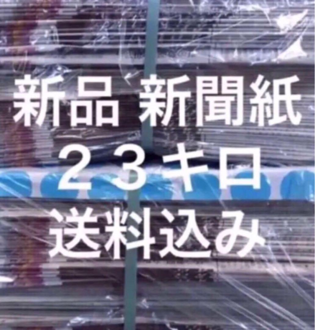 新聞紙　23キロ　ペットトイレ　置配可能