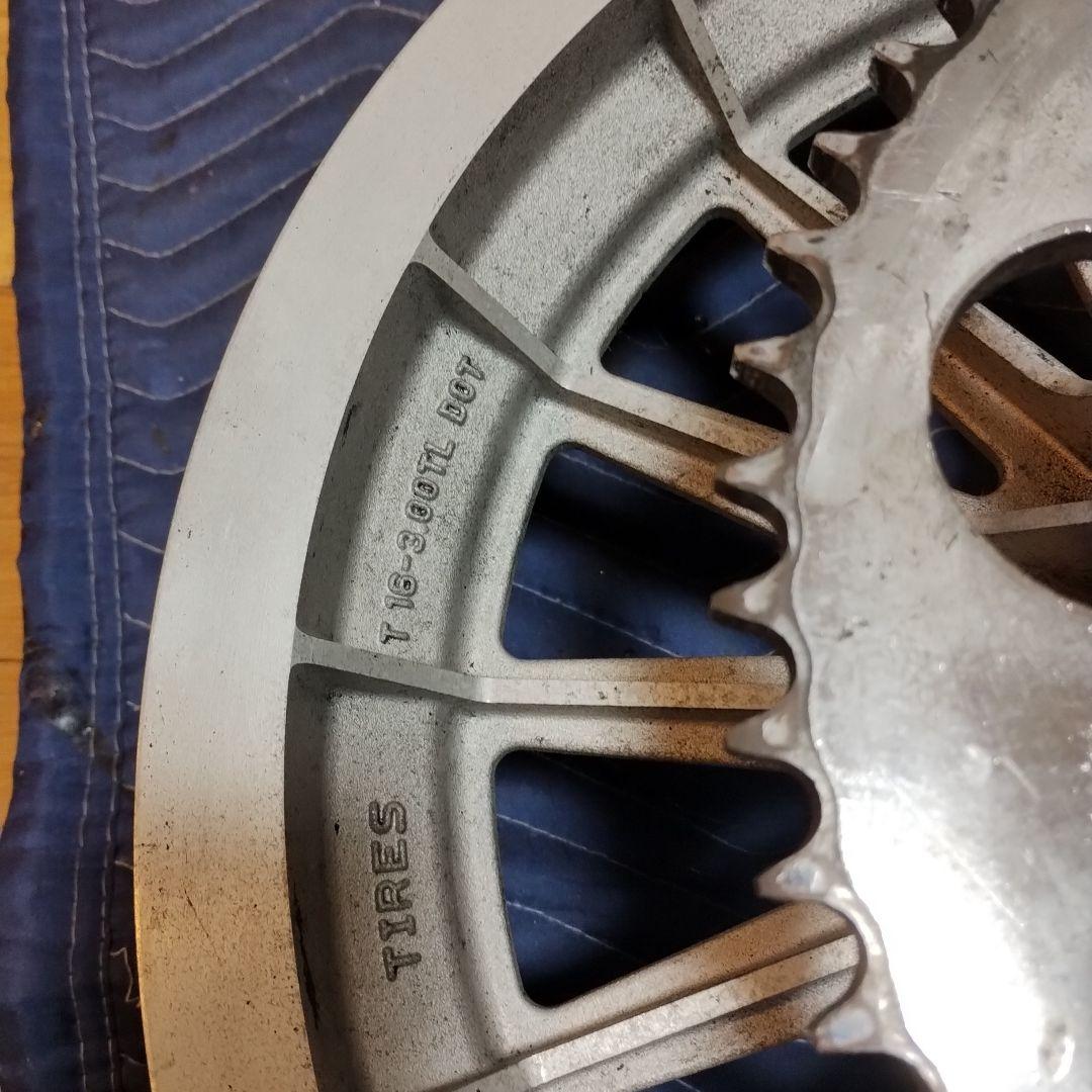 ハーレー　純正　16本キャスト　ショベルヘッド　ホイール　チューブレス　希少