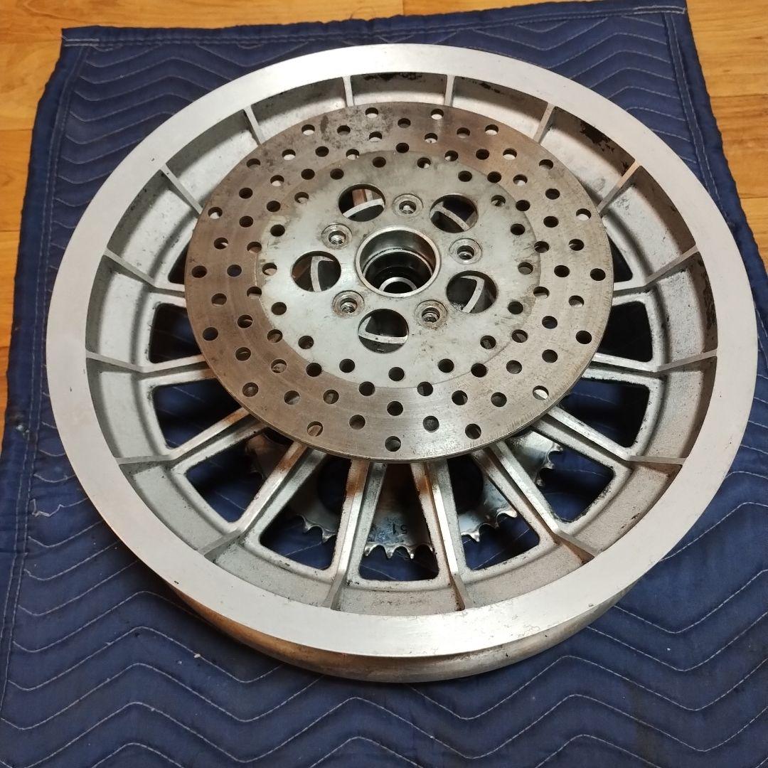 ハーレー　純正　16本キャスト　ショベルヘッド　ホイール　チューブレス　希少