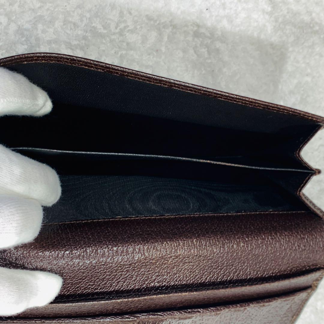 ⭐️GUCCI 財布 GGキャンパス 112715 総柄 ブラウン ウォレット