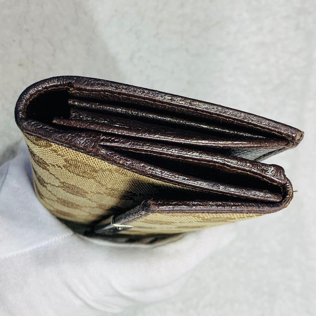 ⭐️GUCCI 財布 GGキャンパス 112715 総柄 ブラウン ウォレット