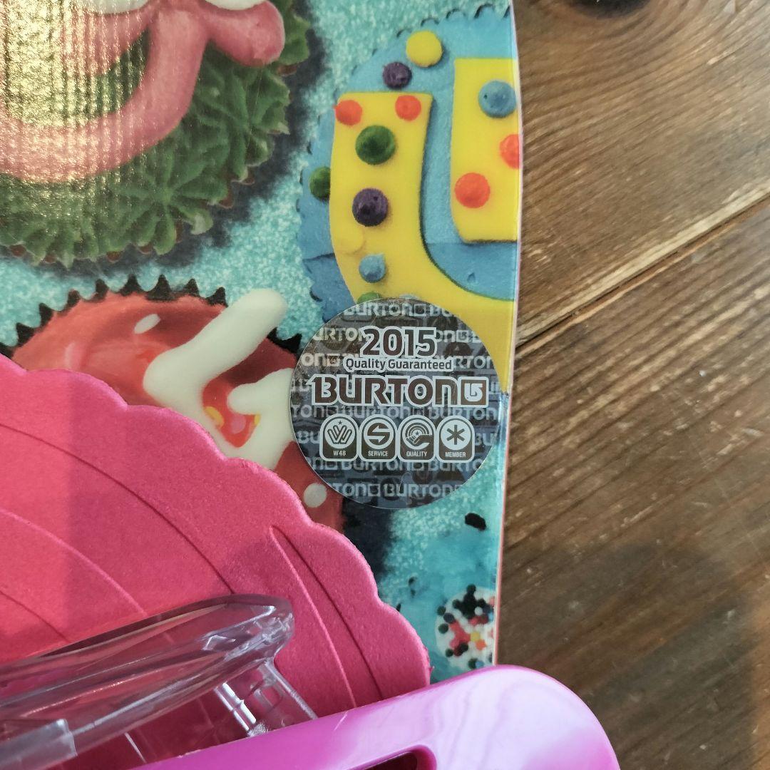 【バートン】スノーボード　キッズ　チクレット　90cm ビンディング　グロム