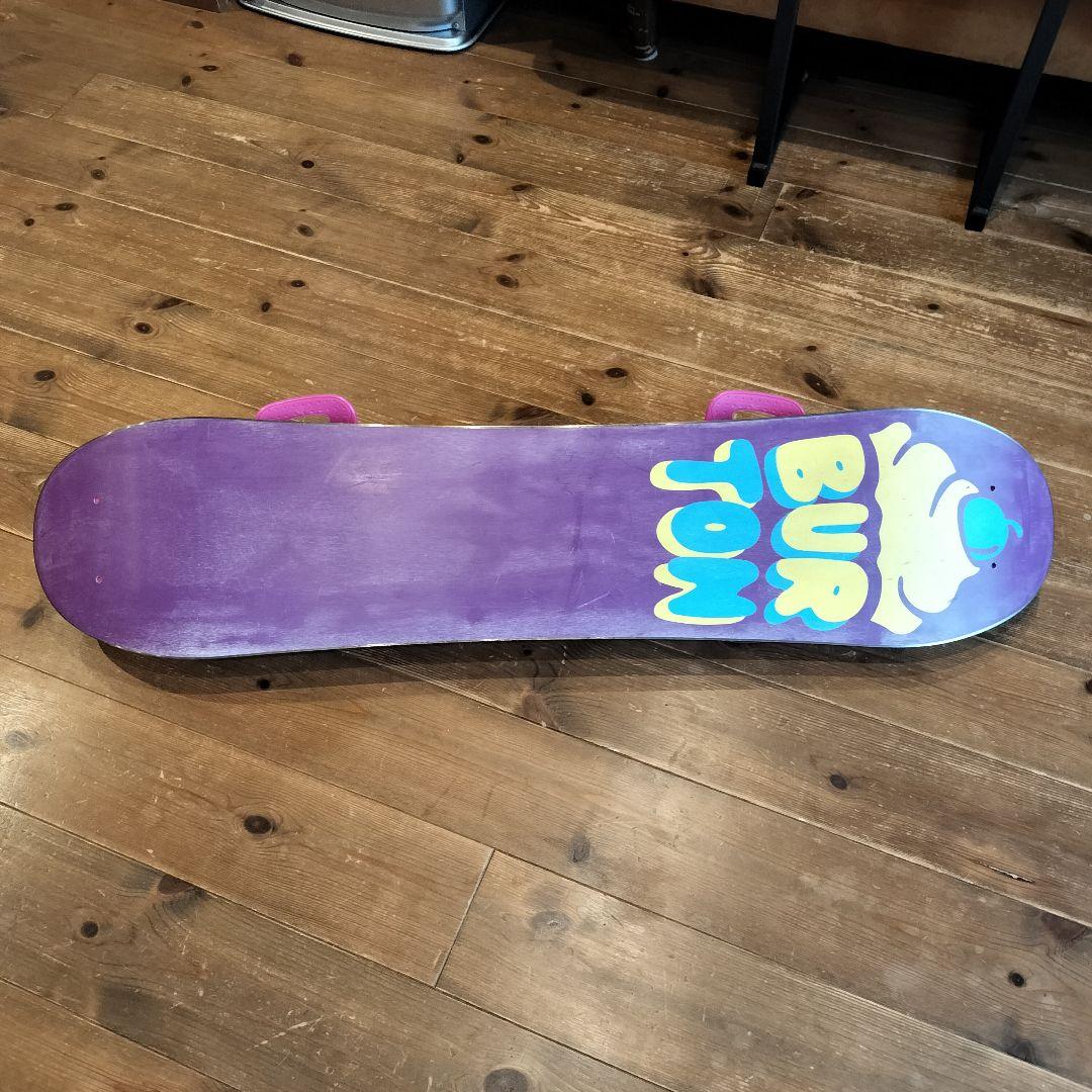 【バートン】スノーボード　キッズ　チクレット　90cm ビンディング　グロム