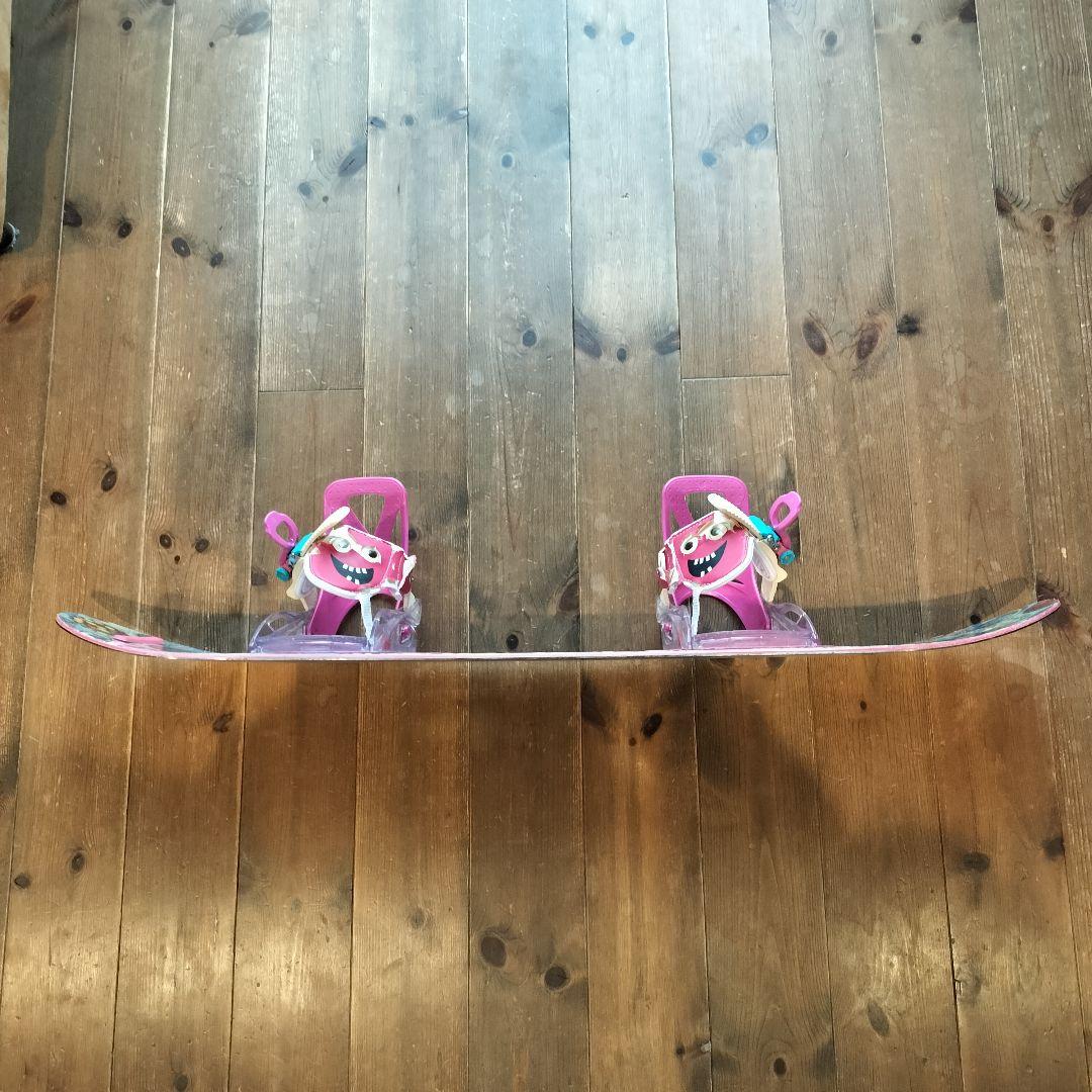 【バートン】スノーボード　キッズ　チクレット　90cm ビンディング　グロム