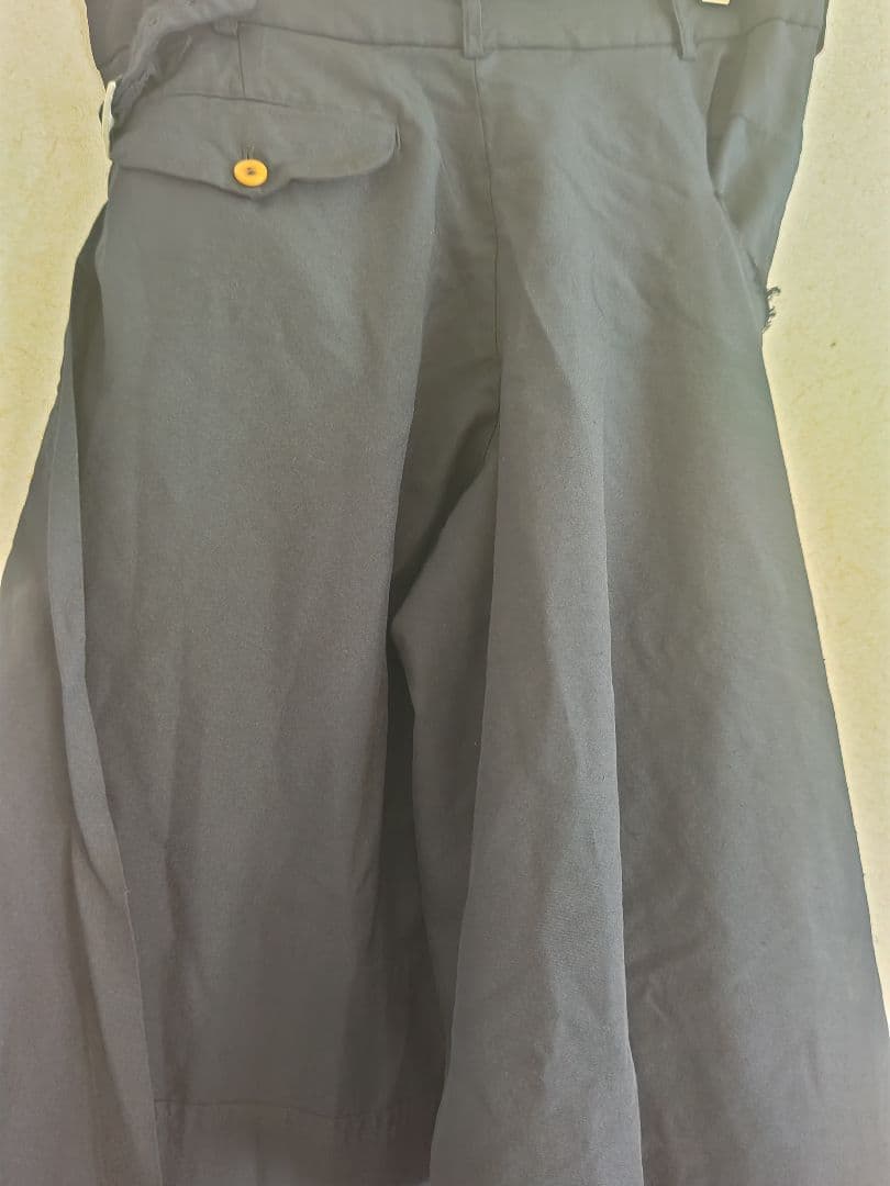 コムデギャルソン スカート付きパンツ ネイビー