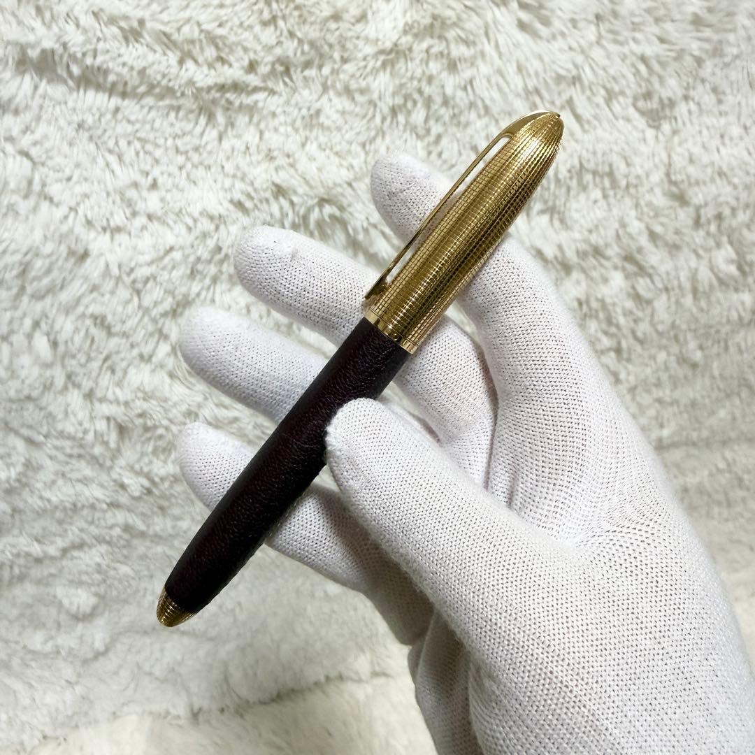 【美品】ルイヴィトン　万年筆　ドックキュイール　レザー